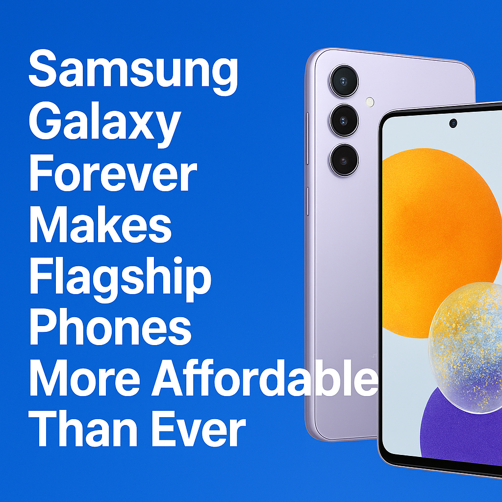 Samsung Galaxy Forever Makes Flagship Phones More Affordable Than Ever