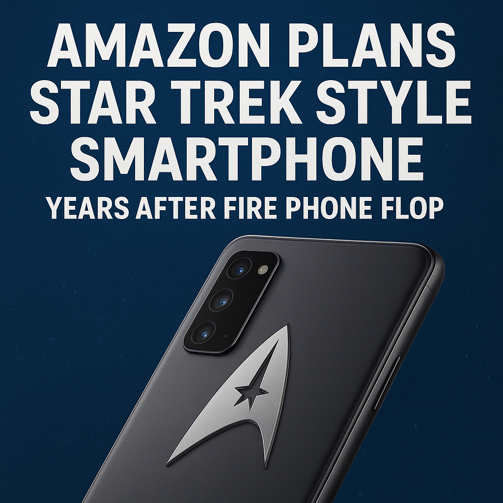 Amazon Plans Star Trek Style Smartphone Years After Fire Phone Flop