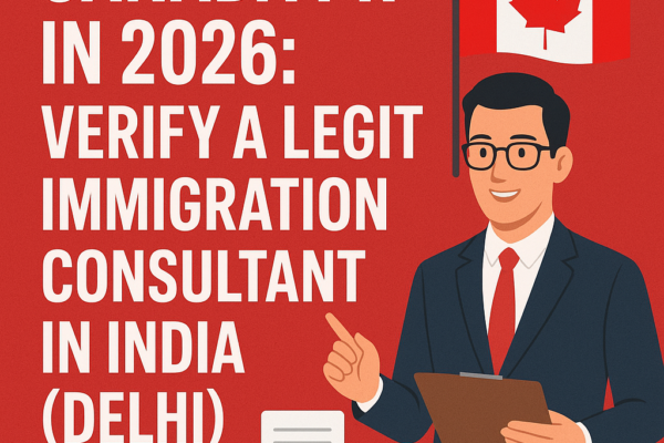 Canada PR in 2026: Verify a Legit Immigration Consultant in India (Delhi)