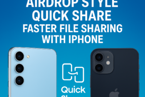 Galaxy S26 Adds AirDrop Style Quick Share Faster File Sharing with iPhone