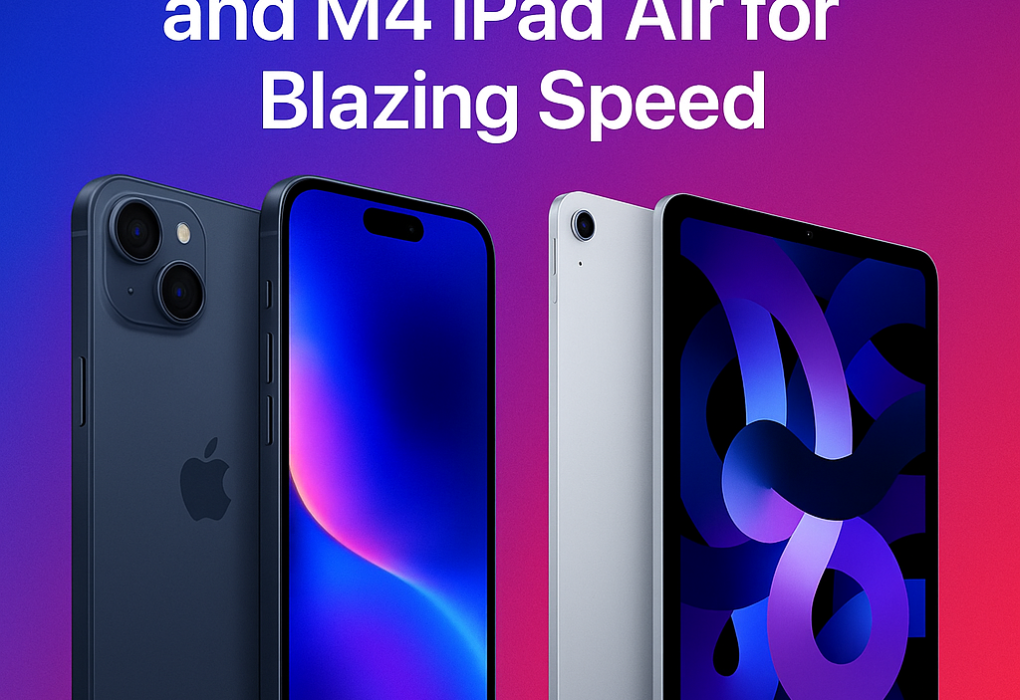 Apple Unveils iPhone 17e and M4 iPad Air for Blazing Speed