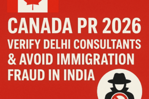 Canada PR 2026: Verify Delhi Consultants & Avoid Immigration Fraud in India