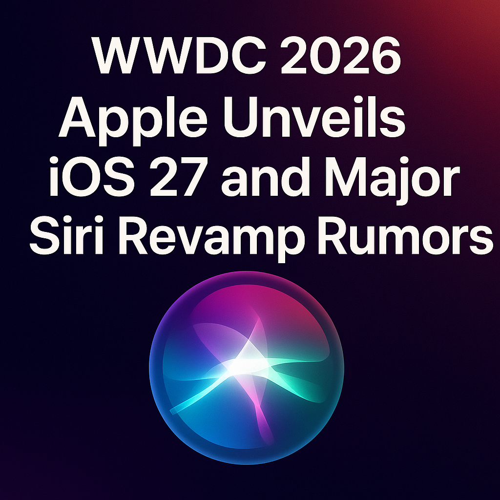 WWDC 2026 Apple Unveils iOS 27 and Major Siri Revamp Rumors