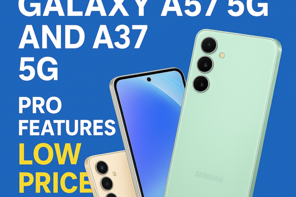 Samsung Launches Galaxy A57 5G and A37 5G Pro Features Low Price