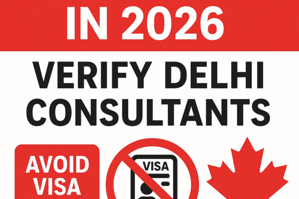 Canada PR in 2026: Verify Delhi Consultants & Avoid Visa Fraud in India