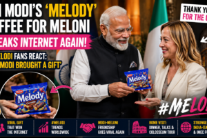 ‘Mr Modi Brought a Gift!’ PM Modi Gives Melody Toffee to Giorgia Meloni, Internet Can’t Stop Reacting