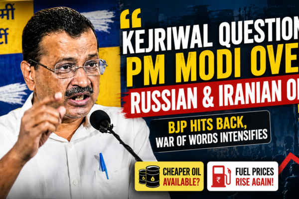 Kejriwal on Russian oil