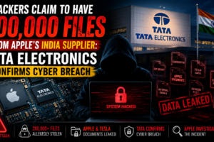 Hackers Claim to Have 200,000 Files from Apple’s India Supplier: Tata Electronics Confirms Cyber Breach