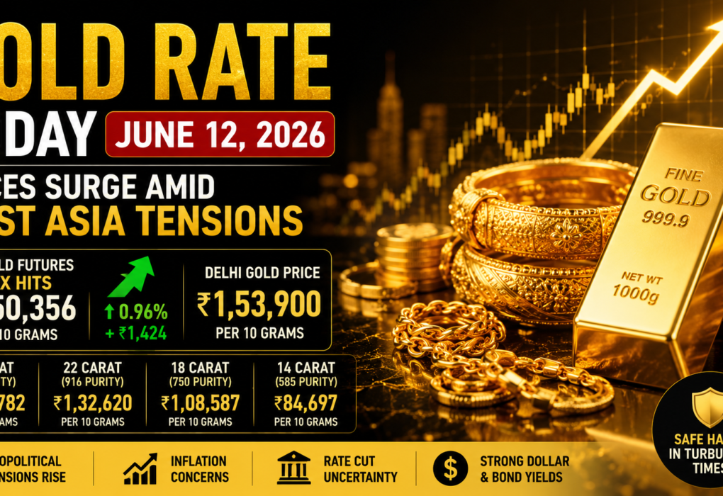 Gold Rate Today (June 12, 2026): Why Gold Prices Are Surging Again and What It Means for Investors