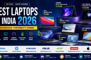 Best Laptops in India 2026: Top Picks from Dell, HP, Apple, Samsung, Asus, Lenovo, and Acer