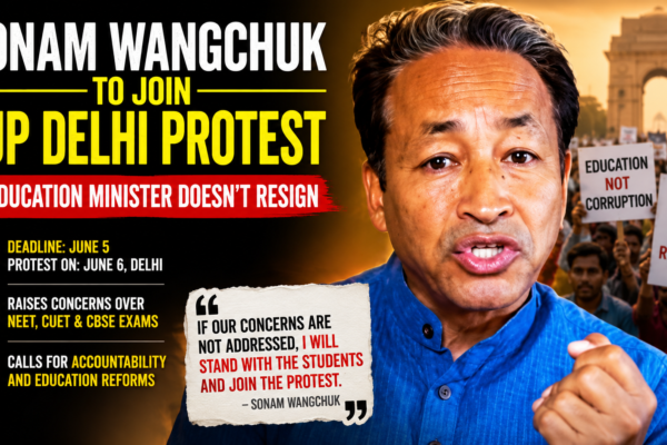 Sonam Wangchuk Warns of Joining Delhi Protest if Education Minister Dharmendra Pradhan Doesn’t Resign