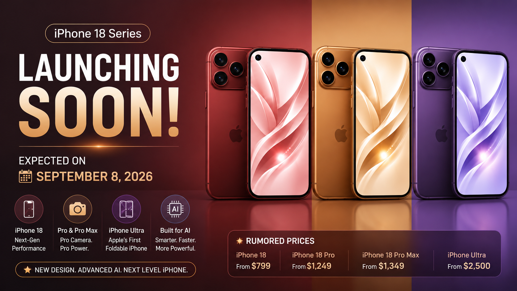 Apple iPhone 18 Launch Date Leaked Again: Here's When the New iPhones Are Expected to Arrive