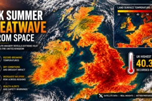 UK Summer Heatwave Satellite Imagery: How Space Technology Is Tracking Extreme Weather