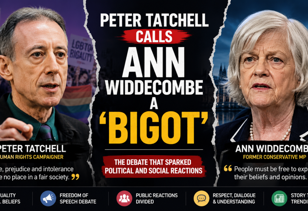 Peter Tatchell Calls Ann Widdecombe a ‘Bigot’: What Happened and Why It Matters
