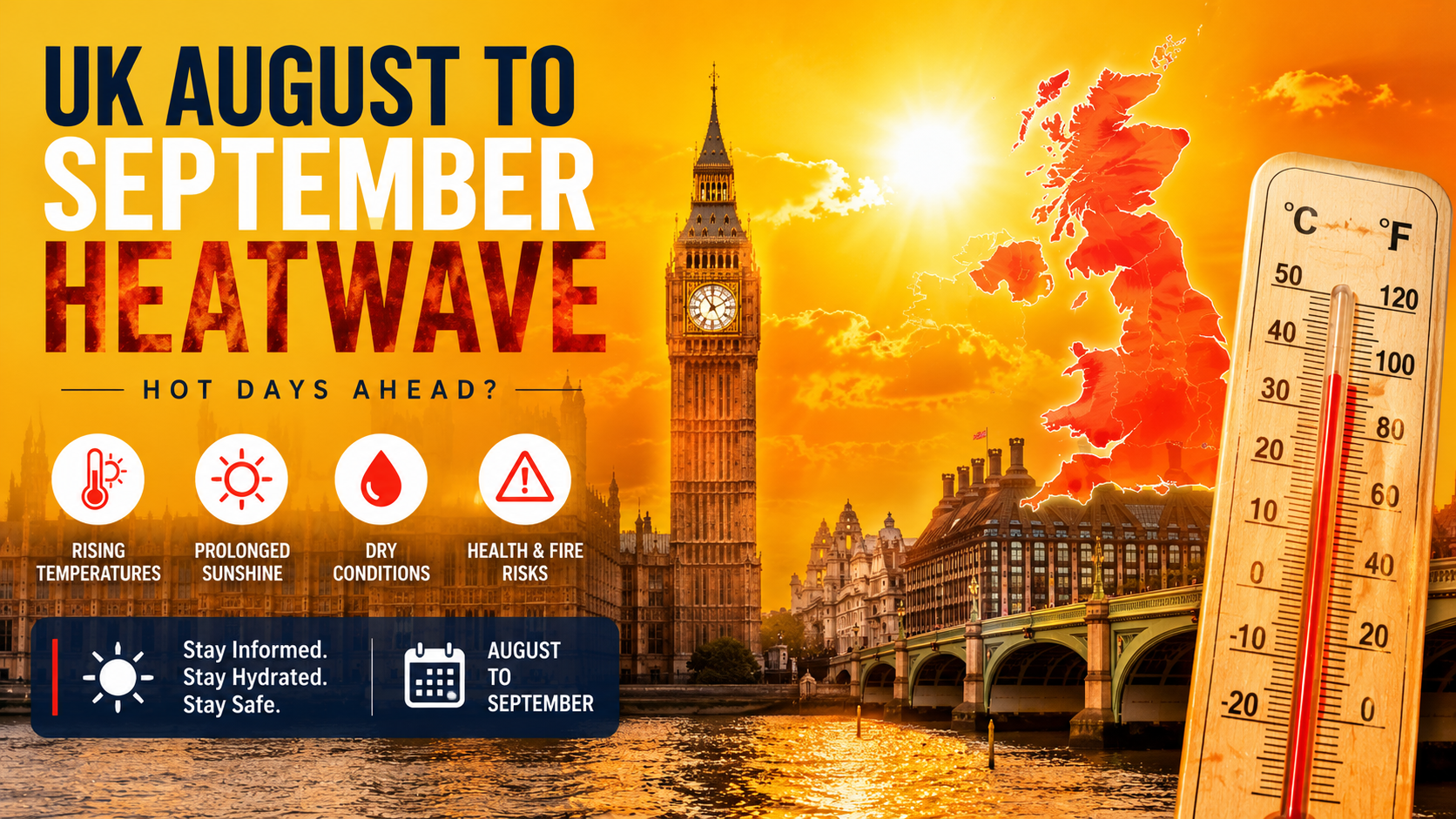 UK August to September Heatwave: What to Expect as Summer Moves Into Early Autumn