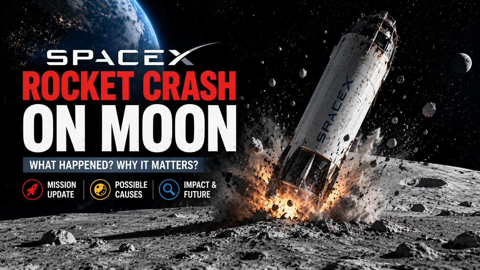 SpaceX Rocket Crash Moon: What Happened, Why It Matters, and the Future of Lunar Missions