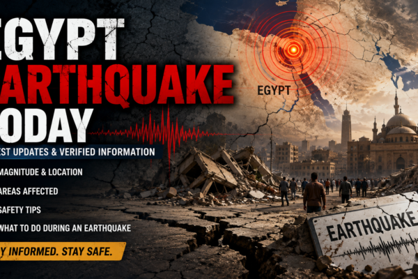 Egypt Earthquake Today: Latest Updates, Causes, Safety Measures & What We Know