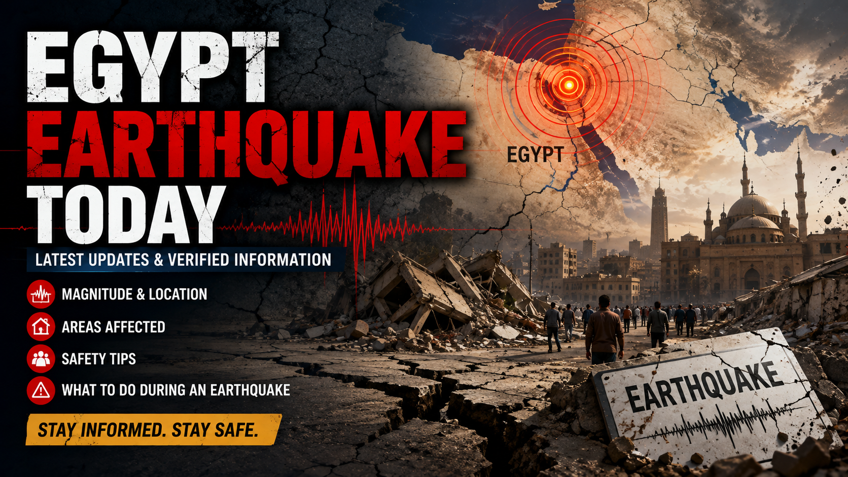 Egypt Earthquake Today: Latest Updates, Causes, Safety Measures & What We Know