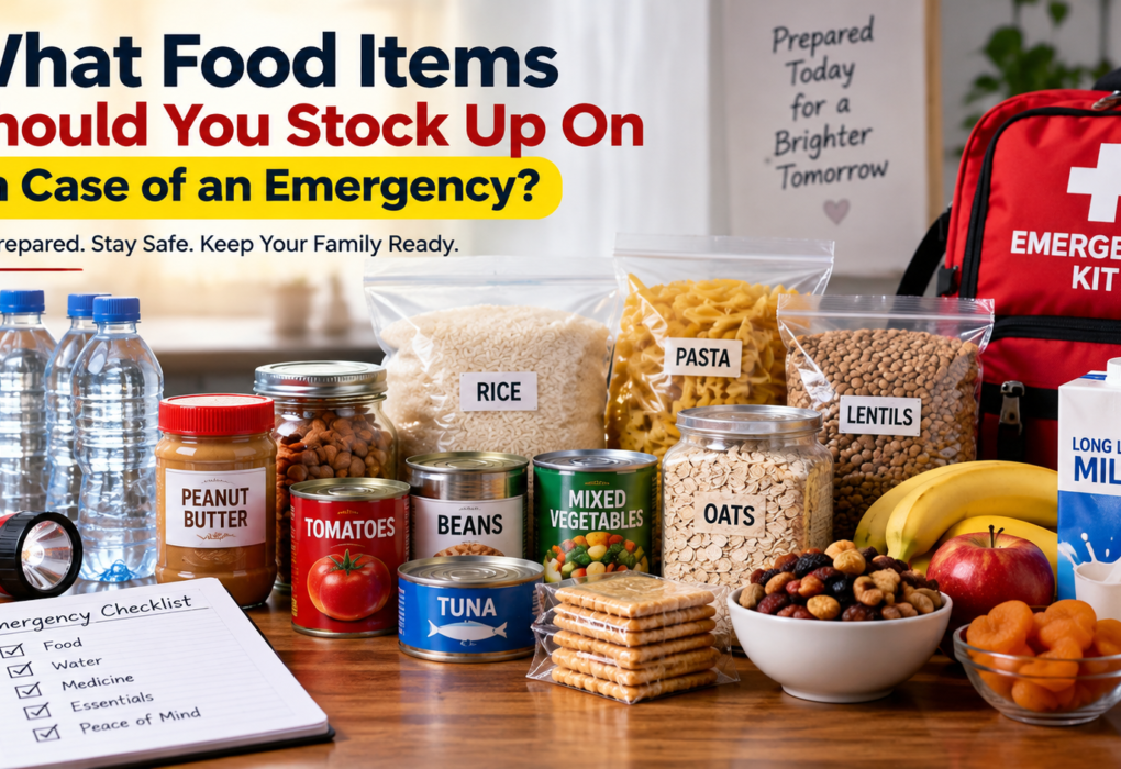 What Food Items Should You Stock Up on in an Emergency?