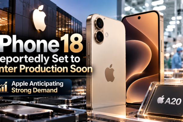 iPhone 18 Reportedly Set to Enter Production Soon; Apple Anticipating Strong Demand