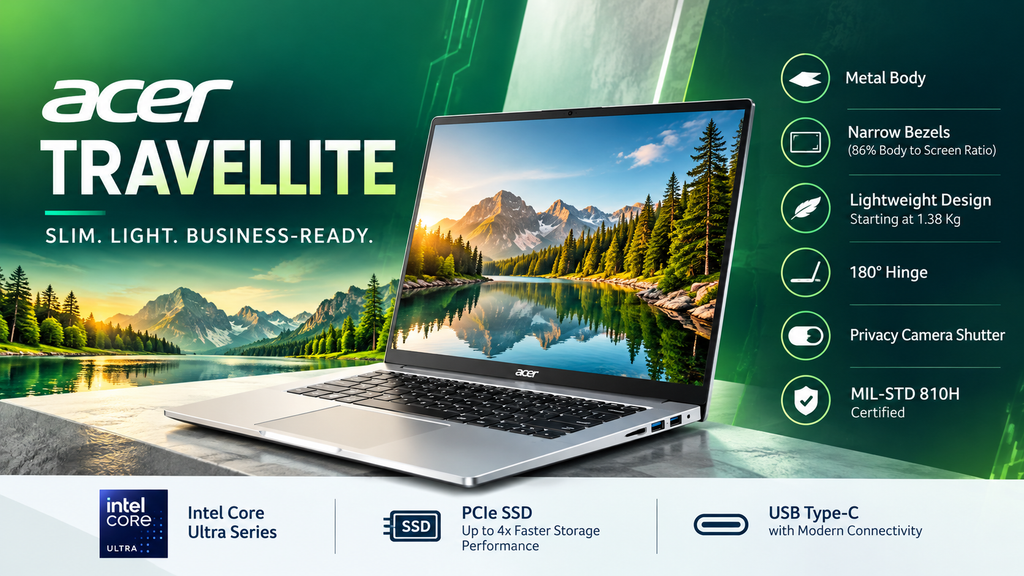Acer TravelLite TL44-53M-G2 Launched in India